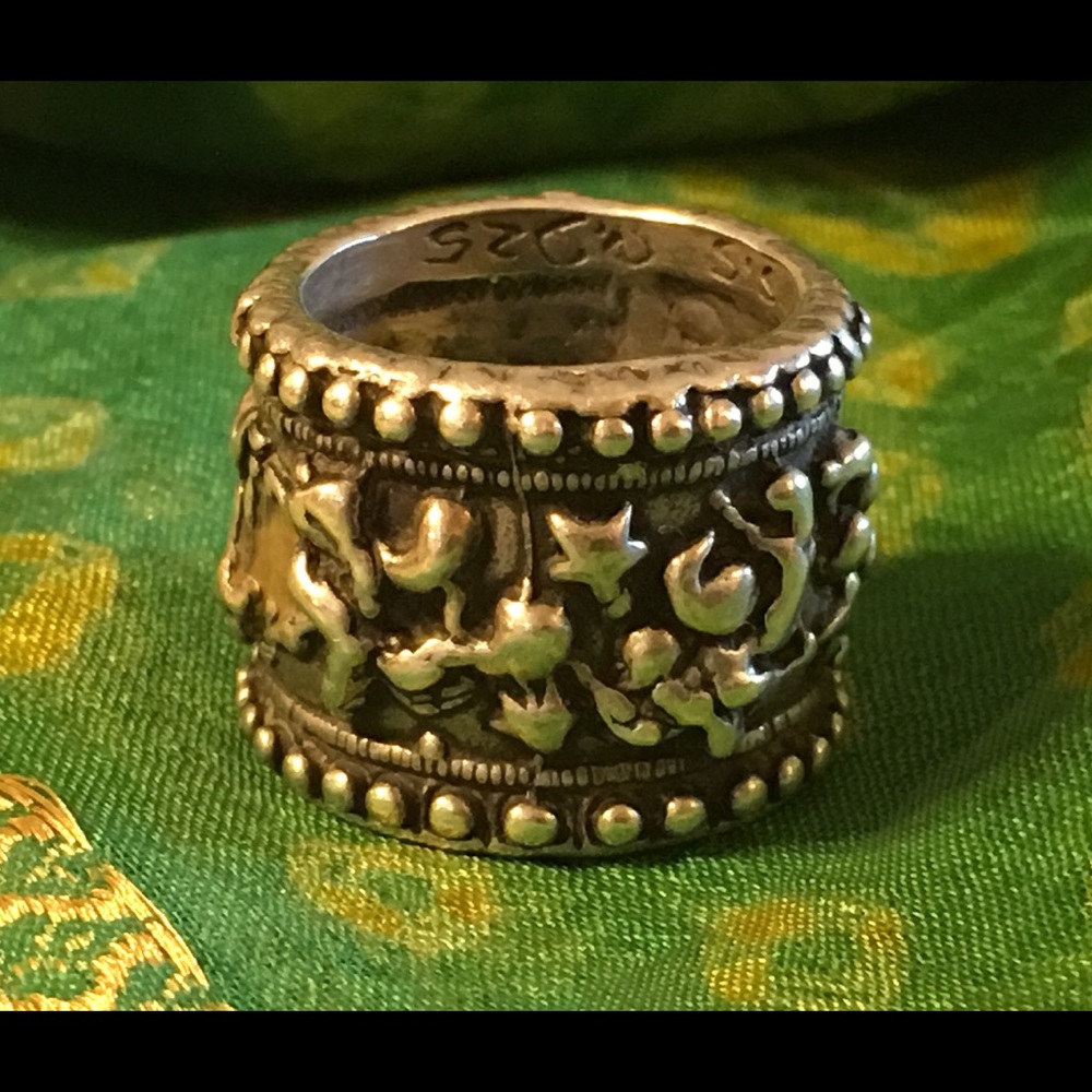 Rebecca Collins Cherubs, Moon & Star ring [ -10 %]